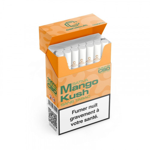 Cigarettes CBD pré-roulées Canacult Mango-Kush