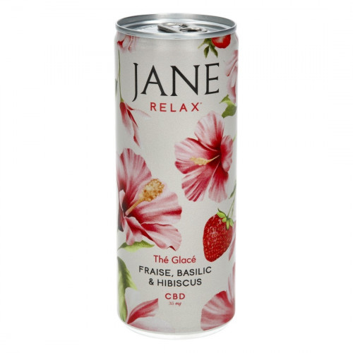 Relax - Fraise, Hibiscus et Basilic