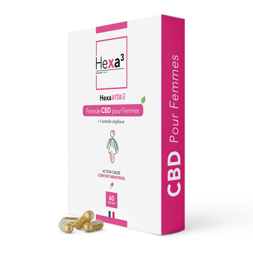 Capsules CBD pour femmes HexaVITA