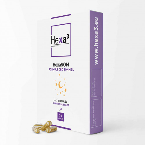 Capsules Sommeil CBD + Mélatonine