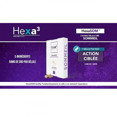 Capsules Sommeil CBD + Mélatonine