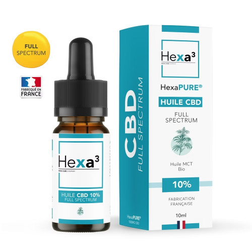 Huile CBD 10% Full-Spectrum
