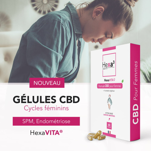 Capsules CBD pour femmes HexaVITA
